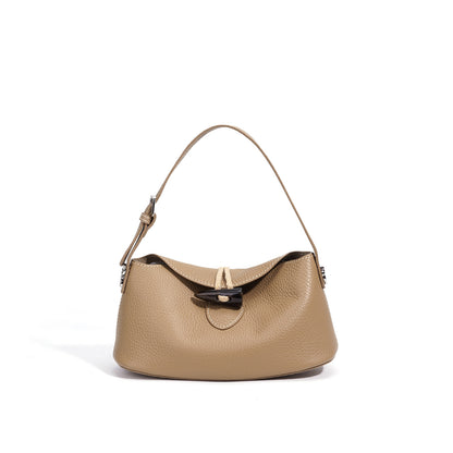 李記 | 原創手工真皮 | 好看又百搭の荔枝紋腋下包w3412號