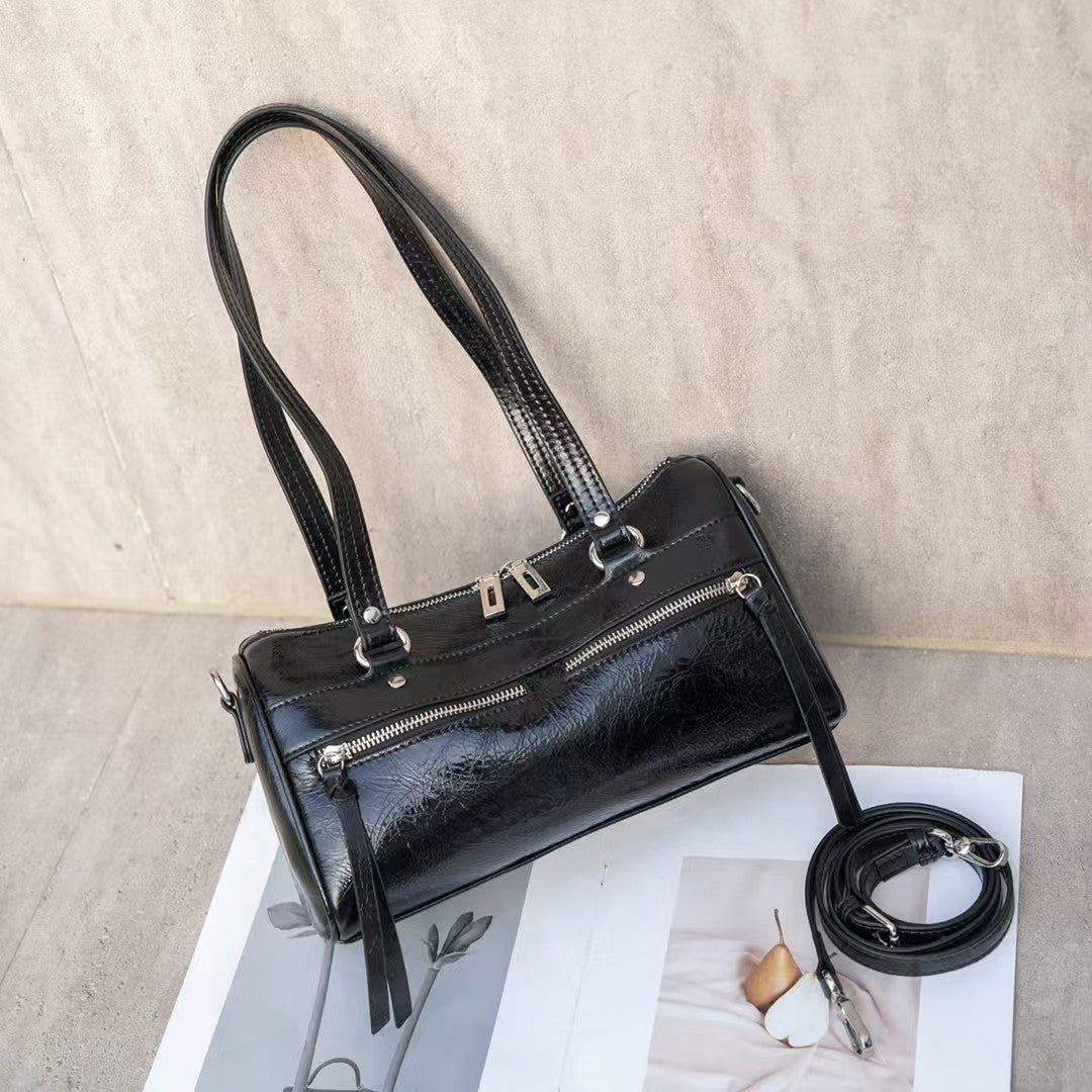 李記 | 原創手工真皮 | 高級感で獨特設計款の腋下包WY6025號