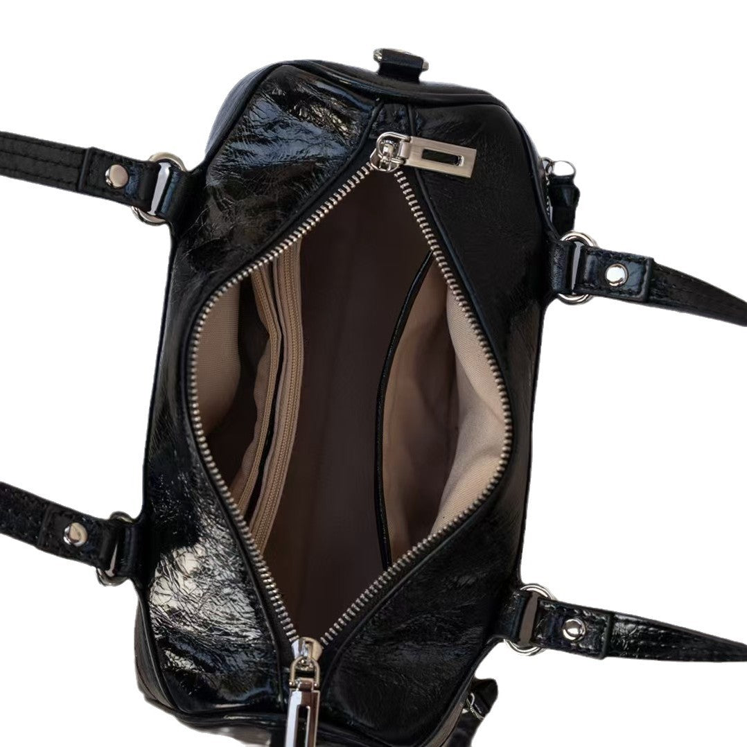 李記 | 原創手工真皮 | 高級感で獨特設計款の腋下包WY6025號