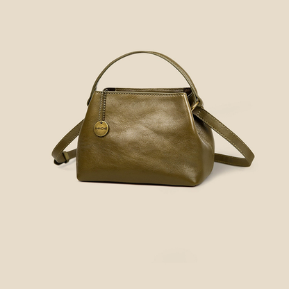 李記 | 原創手工真皮 | 植鞣革製い簡約手提包xh16號