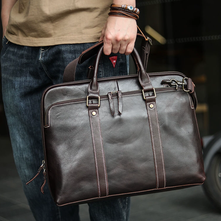 李記 | 原創手工真皮 | 絕不能將就の公文包yd8150號