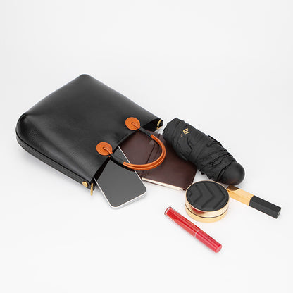 Li Ji | Original handmade genuine leather | Conflicting color design for a small number of vintage handbags ZB093 