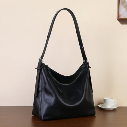 李記 | 原創手工真皮 | 輕奢輕撫い單肩腋下包zl2772號