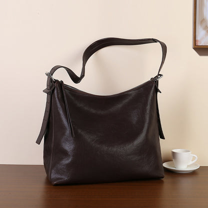 李記 | 原創手工真皮 | 輕奢輕撫い單肩腋下包zl2772號