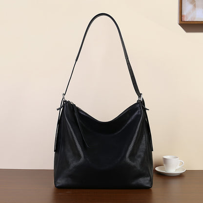 李記 | 原創手工真皮 | 輕奢輕撫い單肩腋下包zl2772號