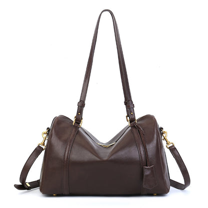 李記 | 原創手工真皮 | 經典グ 大容量バッグ波士頓包zr8818號