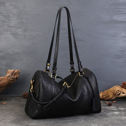 李記 | 原創手工真皮 | 經典グ 大容量バッグ波士頓包zr8818號