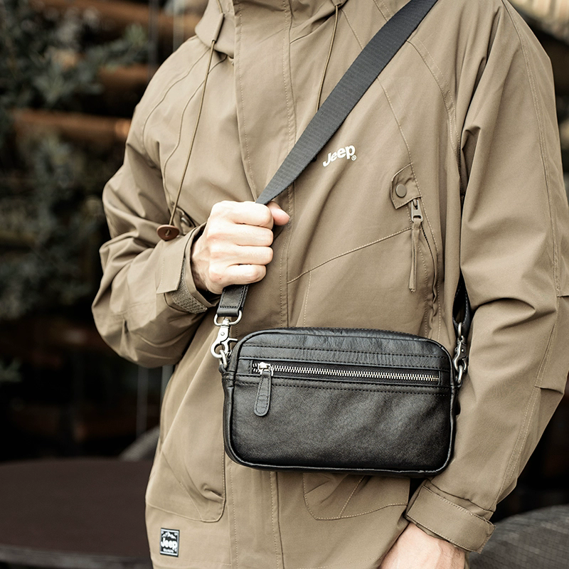 李記 | 原創手工真皮 | 提升時尚力の斜唄包A04號