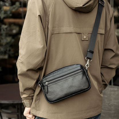 李記 | 原創手工真皮 | 提升時尚力の斜唄包A04號