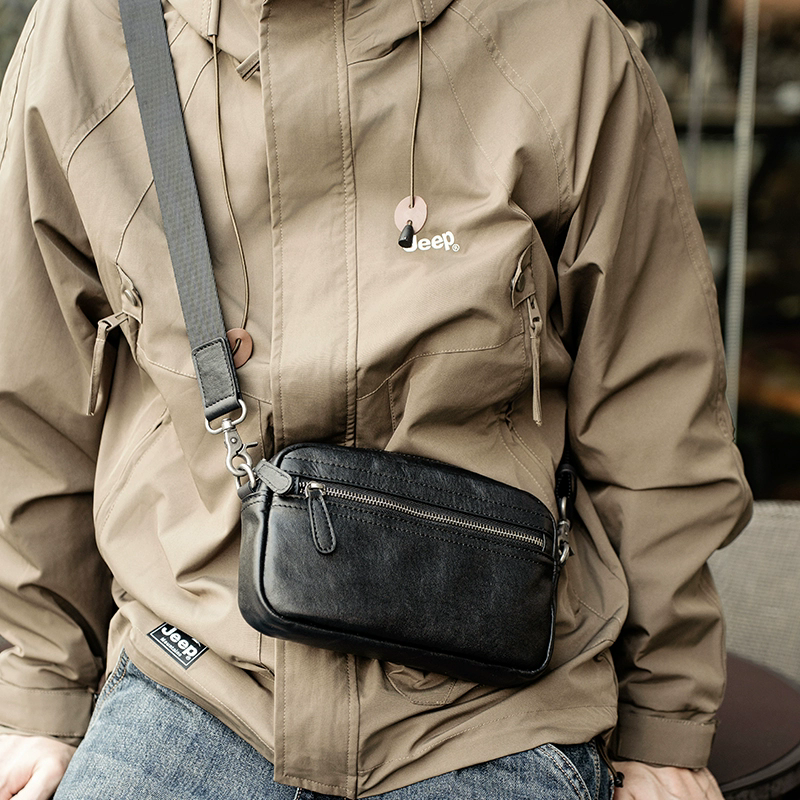 李記 | 原創手工真皮 | 提升時尚力の斜唄包A04號