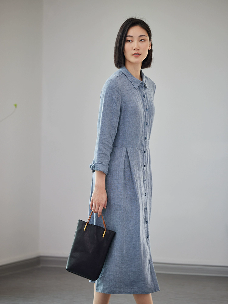 李記 | 原創手工真皮 | 大気ハ高級氣質い通勤包B047號