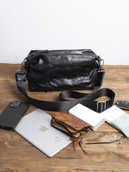 李記 | 原創手工真皮 | 可背可手拿の解鎖多用途包B0922號