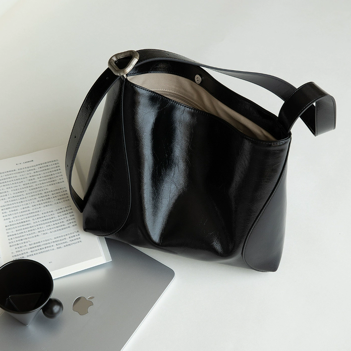 李記 | 原創手工真皮 | 油蠟牛皮が通勤托特包bb1071號