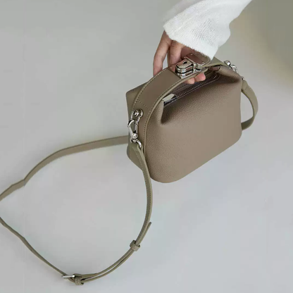 李記 | 原創手工真皮 | 小眾設計い荔枝紋真皮の便當包bb1075號