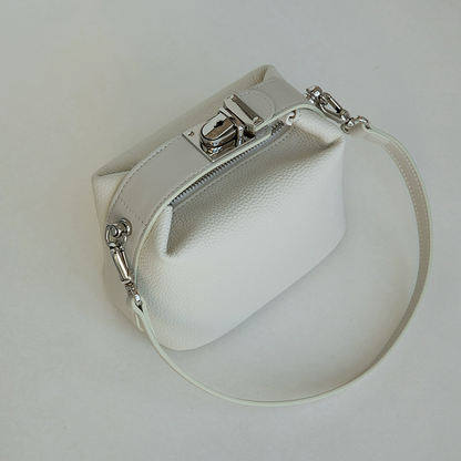 李記 | 原創手工真皮 | 小眾設計い荔枝紋真皮の便當包bb1075號