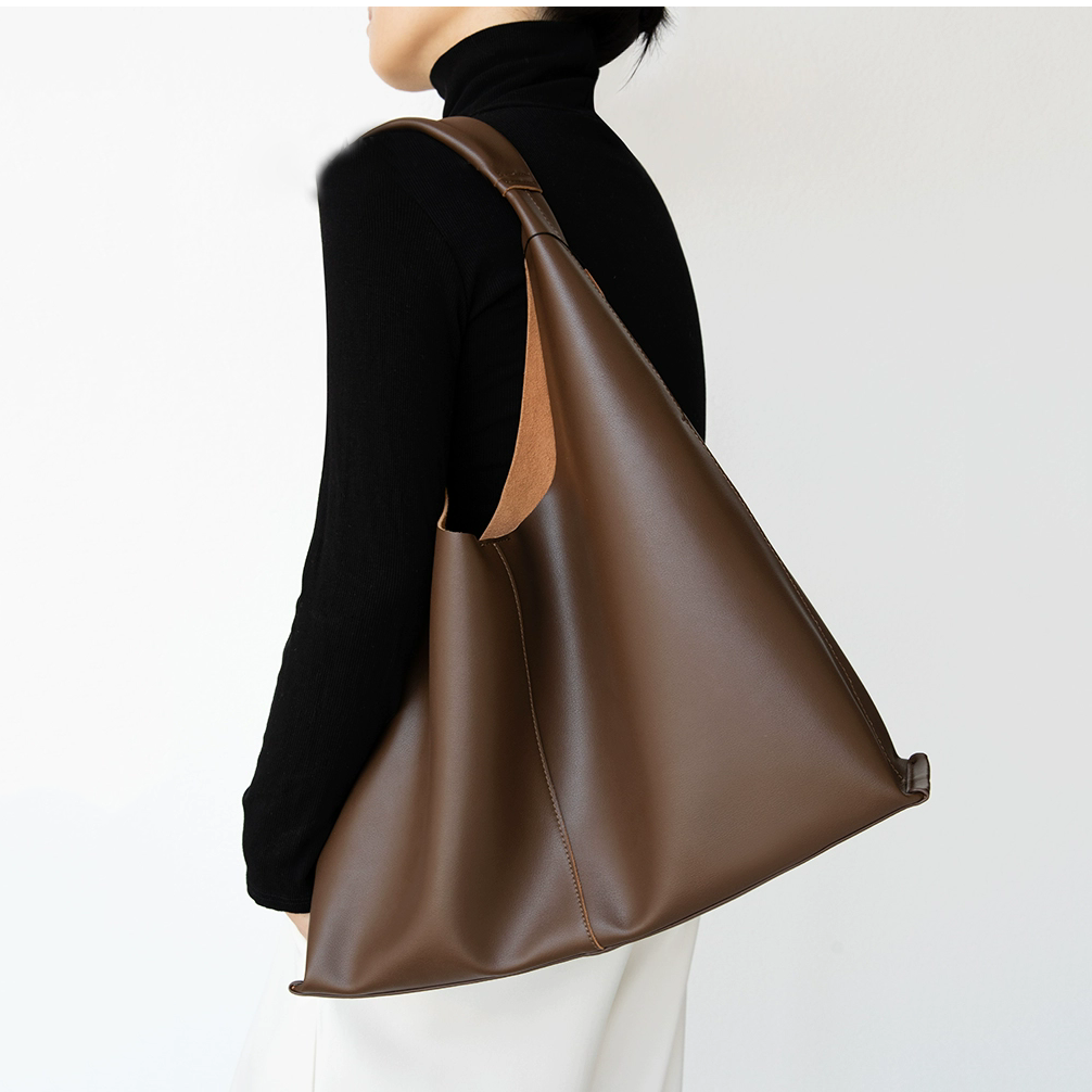 李記 | 原創手工真皮 | 慵懶風~內膽+大容量托特包bb42號