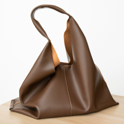 李記 | 原創手工真皮 | 慵懶風~內膽+大容量托特包bb42號