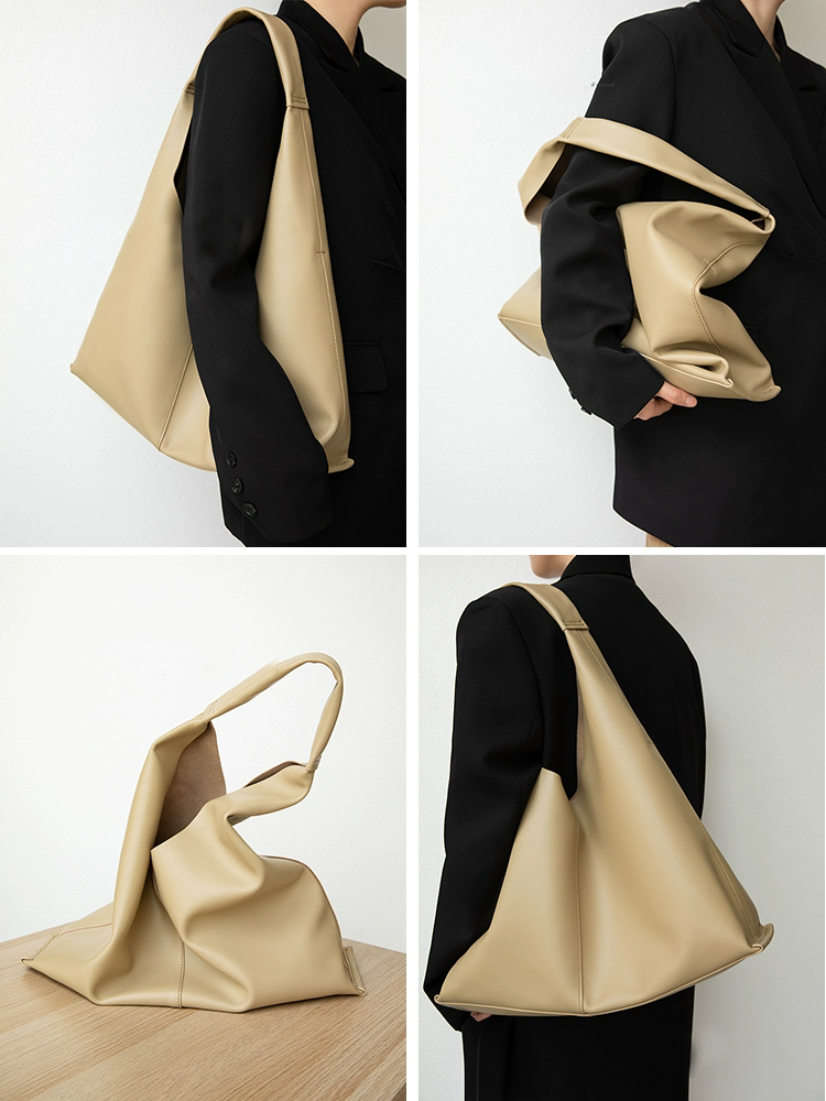 李記 | 原創手工真皮 | 慵懶風~內膽+大容量托特包bb42號