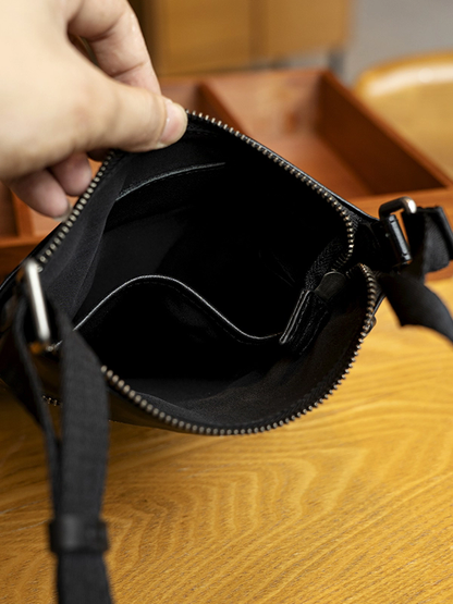 李記 | 原創手工真皮 | 本革携帯バッグ縦型リ斜唄包BL140號