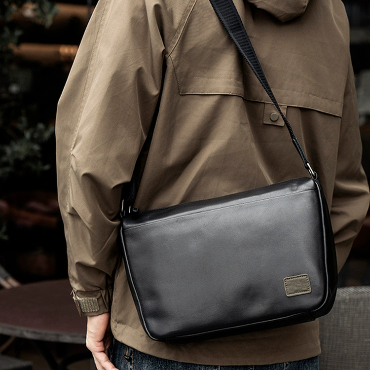 李記 | 原創手工真皮 | 適應百變場合不挑風格の斜唄包bl229號