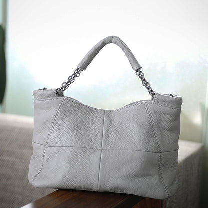 李記 | 原創手工真皮 | 經典耐用い軟皮手提包bs8920號