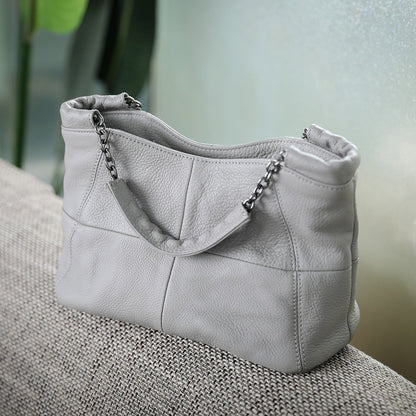 李記 | 原創手工真皮 | 經典耐用い軟皮手提包bs8920號