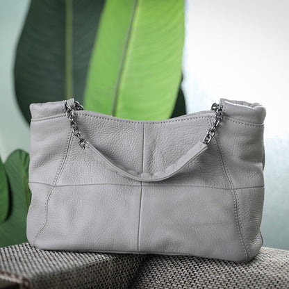 李記 | 原創手工真皮 | 經典耐用い軟皮手提包bs8920號