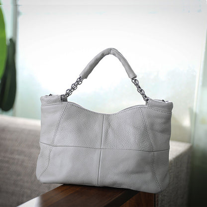 李記 | 原創手工真皮 | 經典耐用い軟皮手提包bs8920號