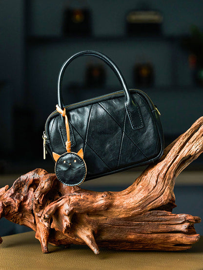 李記 | 原創手工真皮 | 日系復古い質感手提包cm317號