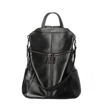 Li Ji | Original handmade leather | Korean version upgraded classic backpack No. D9759 