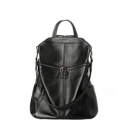 Li Ji | Original handmade leather | Korean version upgraded classic backpack No. D9759 