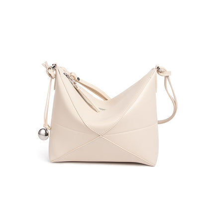 李記 | 原創手工真皮 | 幾何折疊い腋下包ds569號