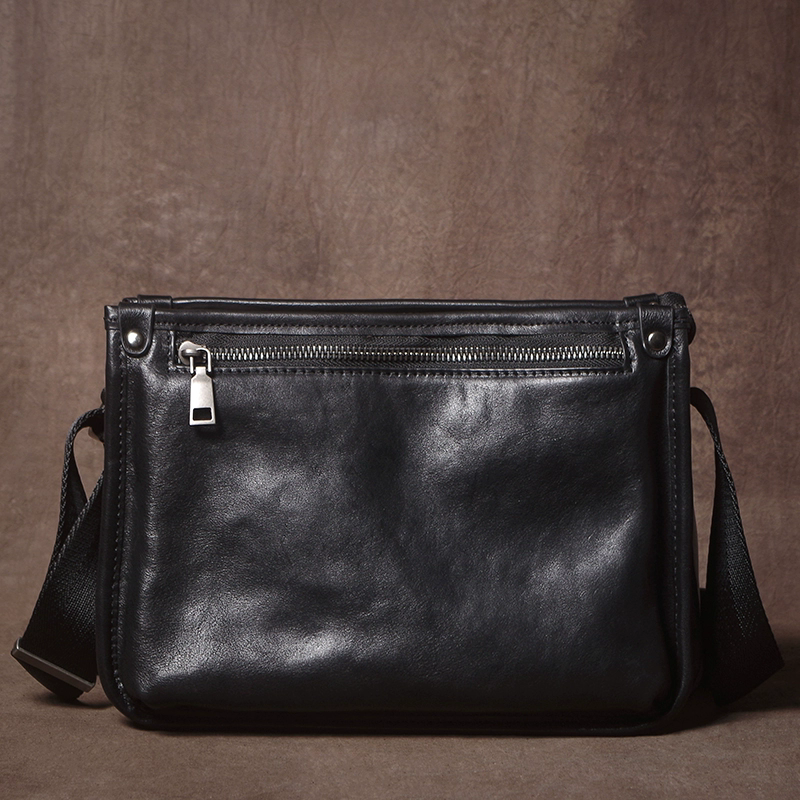 李記 | 原創手工真皮 | 輕便百搭款の斜唄包jz258號