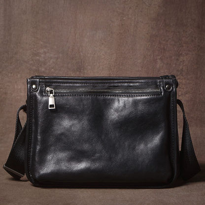 李記 | 原創手工真皮 | 輕便百搭款の斜唄包jz258號