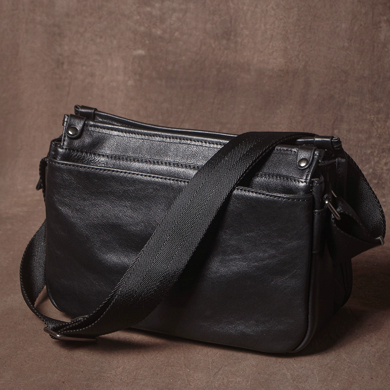 李記 | 原創手工真皮 | 輕便百搭款の斜唄包jz258號