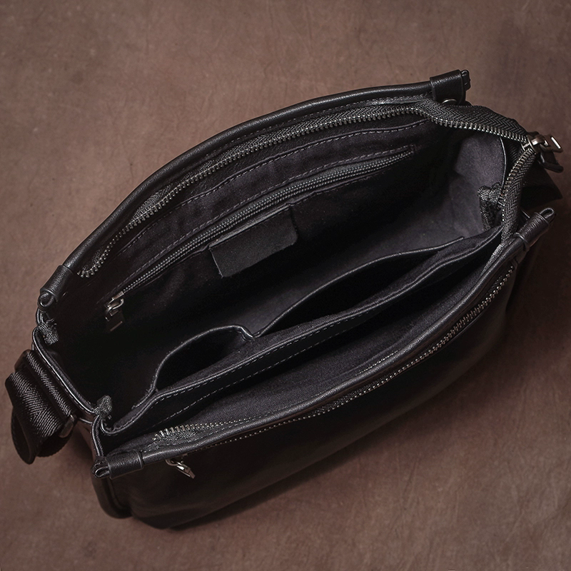 李記 | 原創手工真皮 | 輕便百搭款の斜唄包jz258號