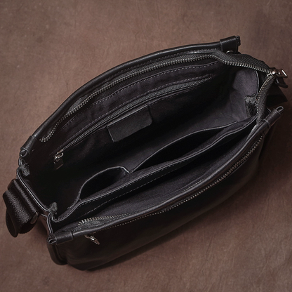 李記 | 原創手工真皮 | 輕便百搭款の斜唄包jz258號