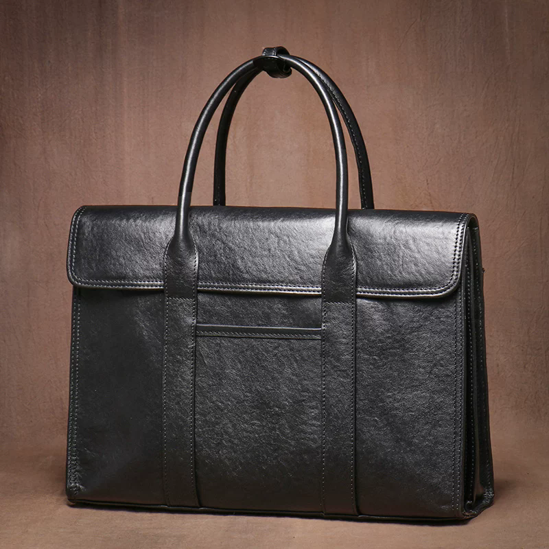 李記 | 原創手工真皮 | 幹練商務の筆電公文包jz315號