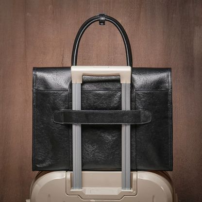 李記 | 原創手工真皮 | 幹練商務の筆電公文包jz315號