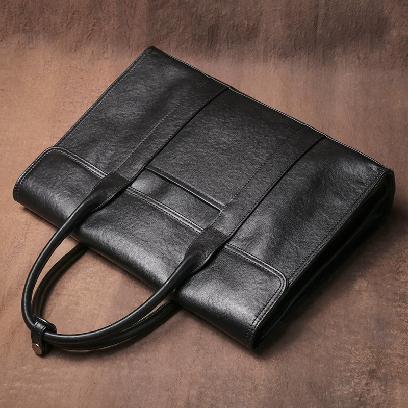 李記 | 原創手工真皮 | 幹練商務の筆電公文包jz315號