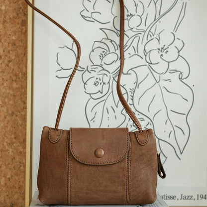 李記 | 原創手工真皮 | 懐旧の息い自然手作業て通勤包K80180號