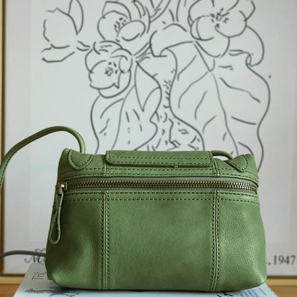 李記 | 原創手工真皮 | 懐旧の息い自然手作業て通勤包K80180號