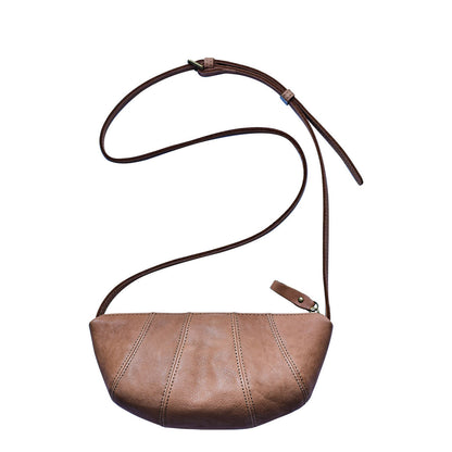 李記 | 原創手工真皮 | 超好看の復古餃子包k80319號