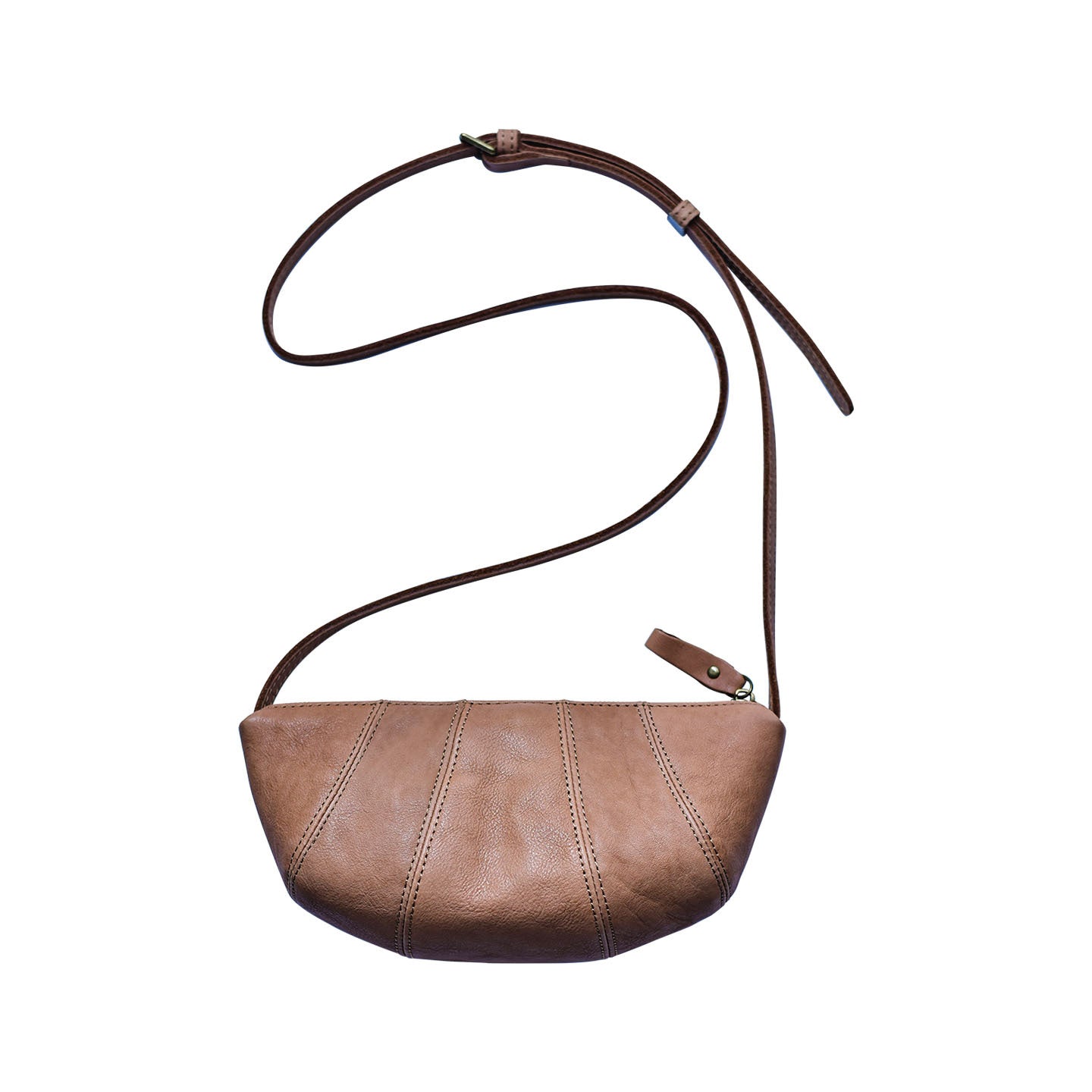 李記 | 原創手工真皮 | 超好看の復古餃子包k80319號