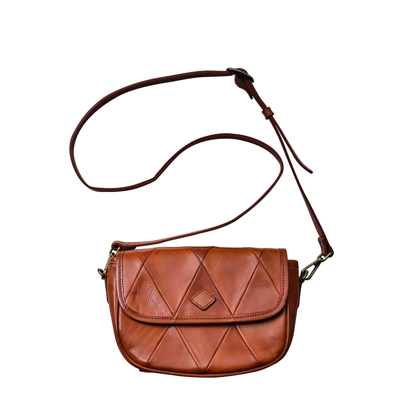 李記 | 原創手工真皮 | 超有感覺の復古馬鞍包l8150號