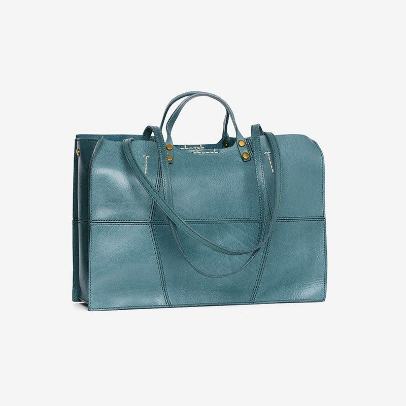 Li Ji | Original handmade leather | Commuting Tote Bag Motorcycle Bag No. 9943