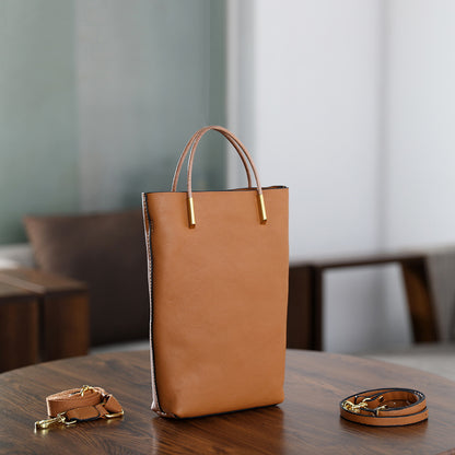 李記 | 原創手工真皮 | 大気ハ高級氣質い通勤包B047號