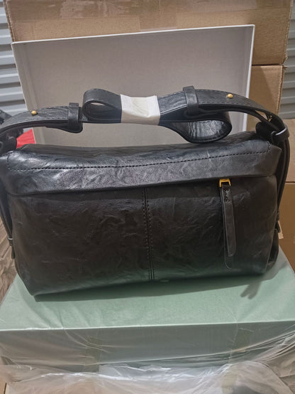 李記 | 原創手工真皮 | 本革の質感が満点な枕頭包BA55號