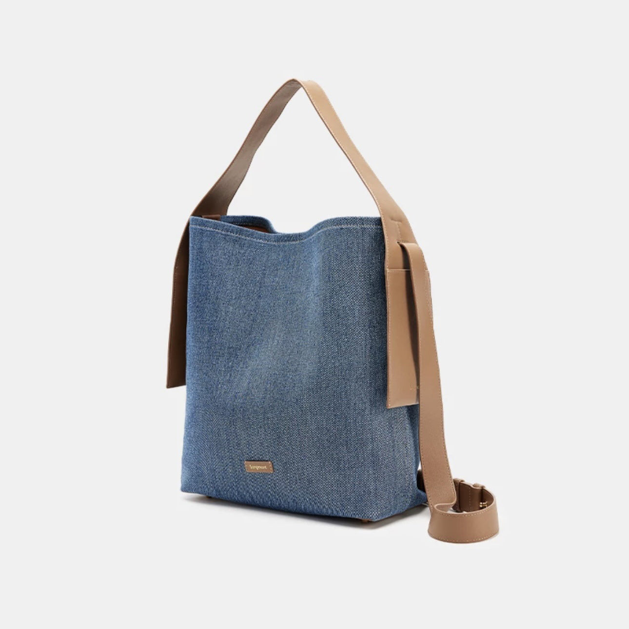 Li Ji | Original handmade genuine leather | Tote bag with lazy feel and looks good on anyone carrying it No. BB2210