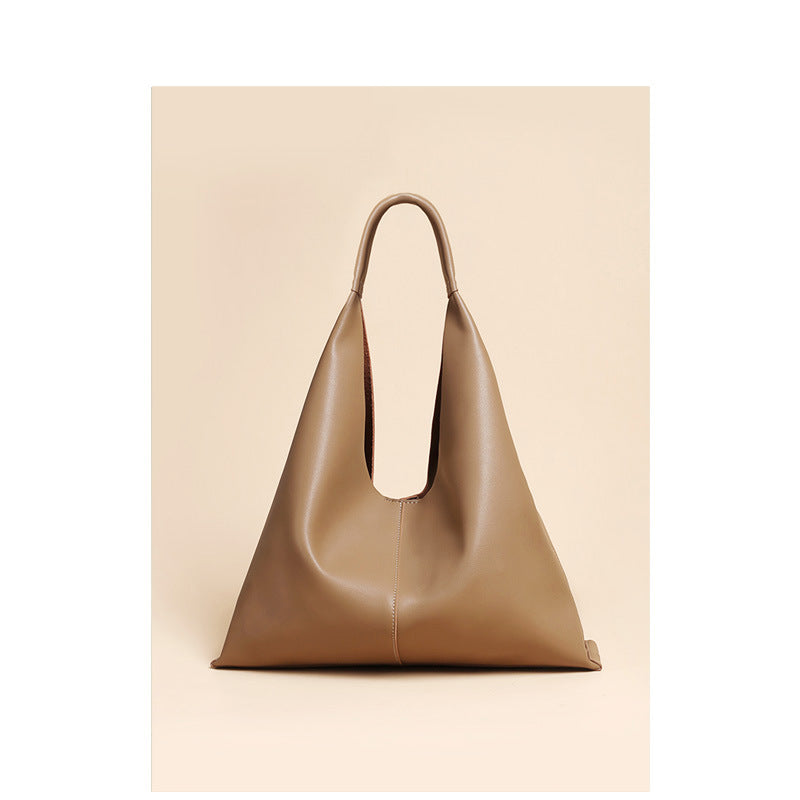 李記 | 原創手工真皮 | 慵懶風~內膽+大容量托特包bb42號